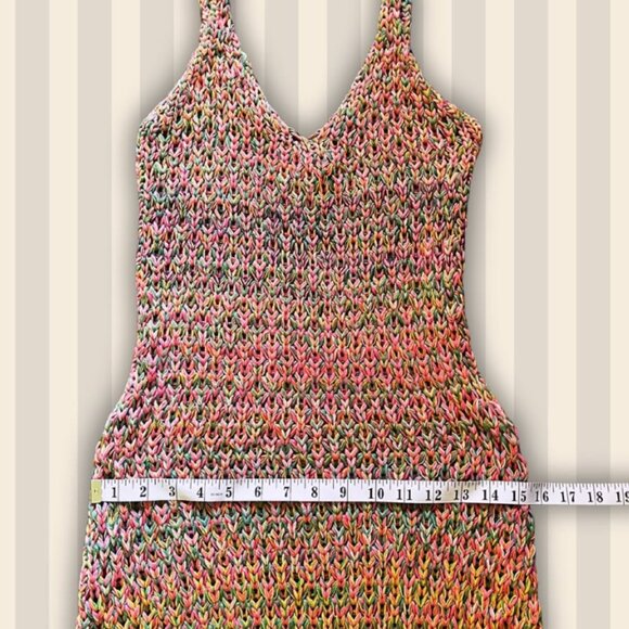 Second Hand Zara multicolor knit midi dress - Size: Small - Picture 6 of 8